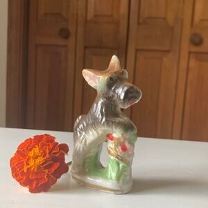 Vintage Made in Japan Porcelain Scottie Dog Figurine